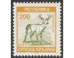 Serbian Krajina:Red Deer (Cervus elaphus)