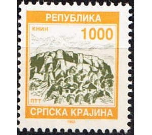 Serbian Krajina: Definitive issue