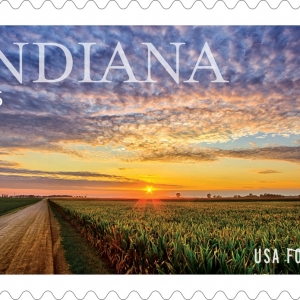 Hoosier States Bicentennial Celebrated on Forever Stamp
