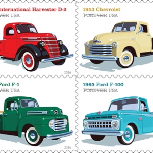 Pickup Trucks Get U.S. Postal Service Stamp of Approval