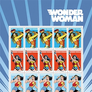 Wonder Womans 75th Anniversary to be Celebrated on Forever Stamps