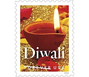 U.S. Postal Service Honors Festival of Diwali with a Forever Stamp